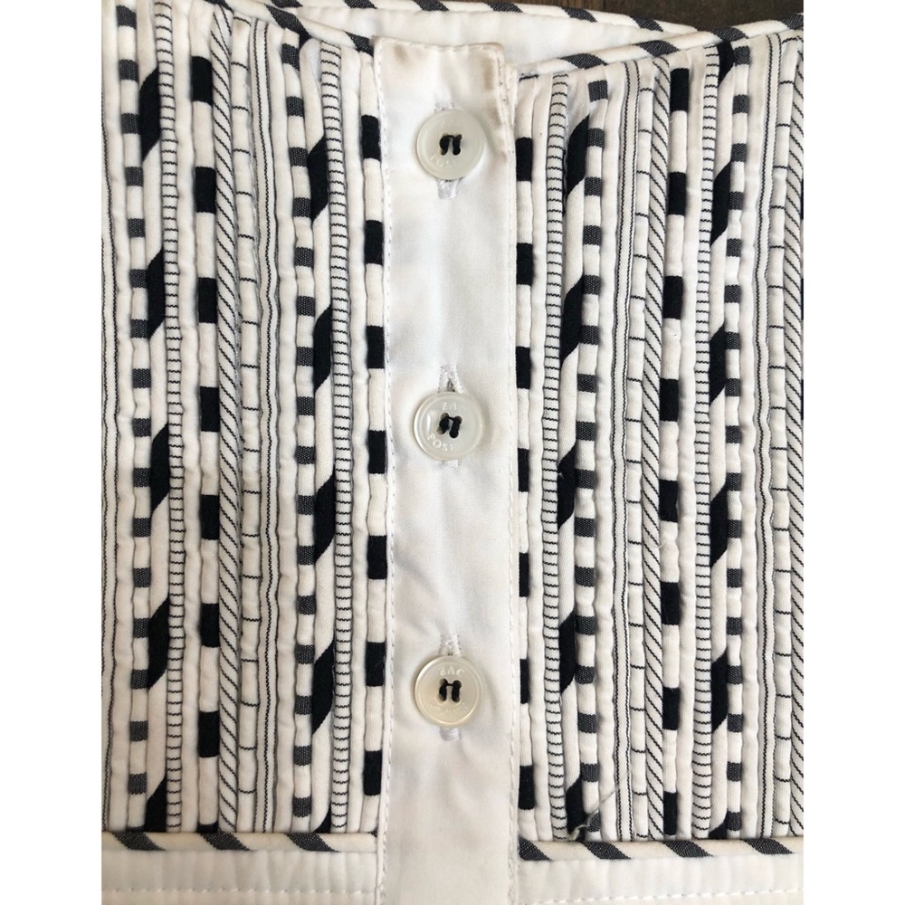 Zac Posen Gingham Plaid Embroidered Cotton Dress SZ 6 - Picture 7 of 16